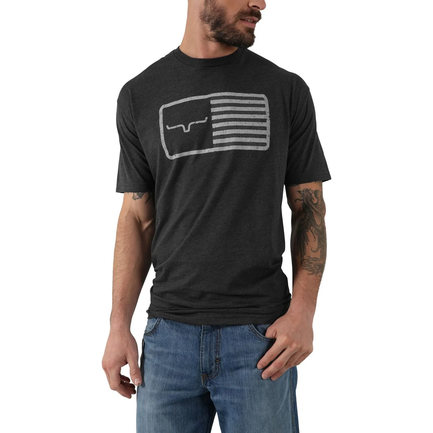 Kimes Ranch - Mens American Trucker T-Shirt - Image 2