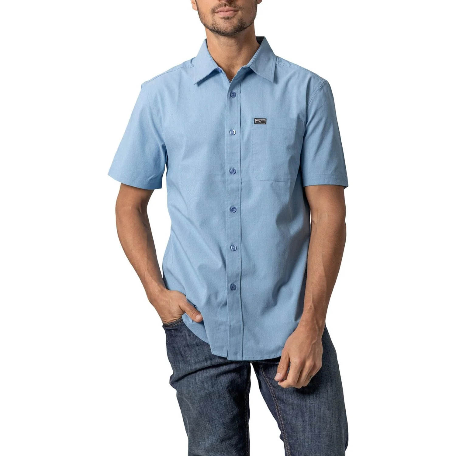Kimes Ranch - Mens Linville Short Sleeve Shirt - Image 4