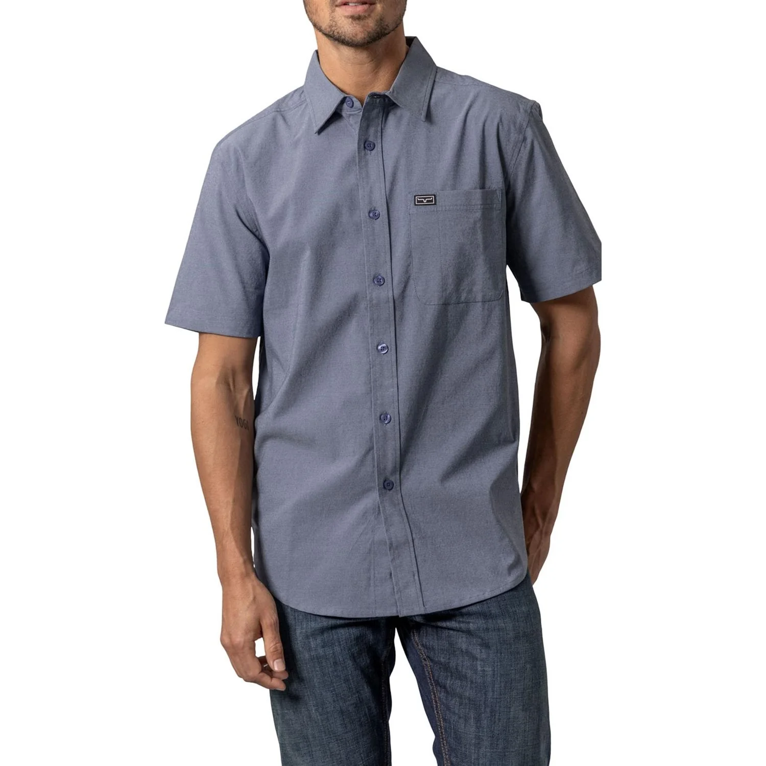 Kimes Ranch - Mens Linville Short Sleeve Shirt - Image 5