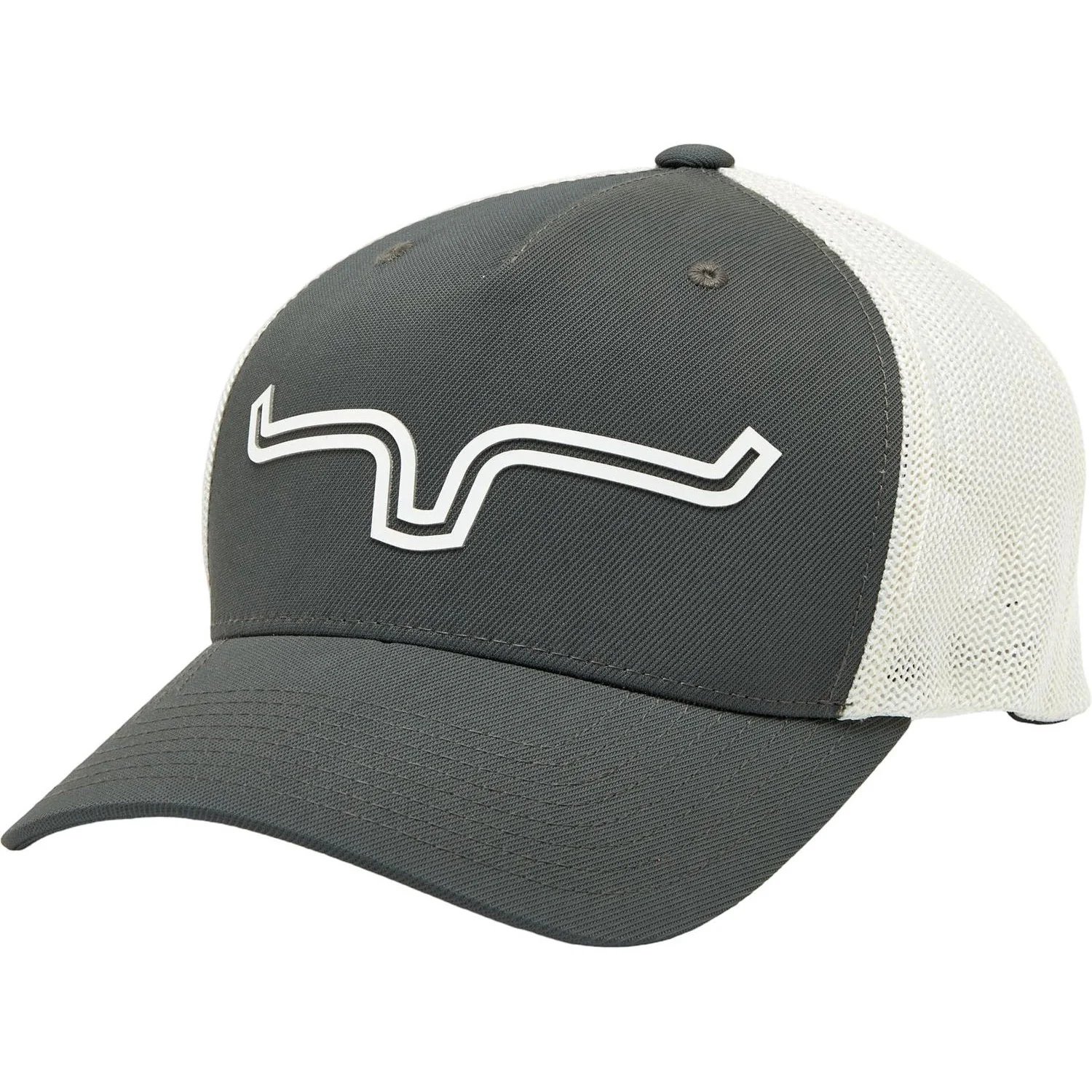 Kimes Ranch - Unisex 110 Double Trac Trucker Snapback Hat - Image 3