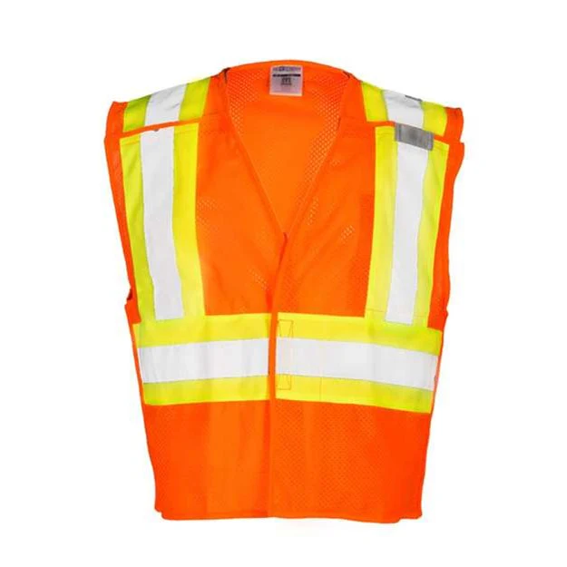 Kishigo - Mens 1174-1176 Contrasting Mesh Breakaway Vest - Image 2