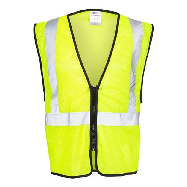 Kishigo - Mens 1547-1548 Zippered Mesh Economy Class 2 Vest - Image 3