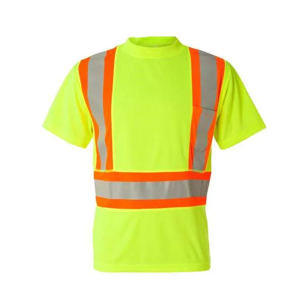 Kishigo - Mens 9120-9121 Class 2 Flat Stitch Self-Fabric Panels T-Shirt - Image 2