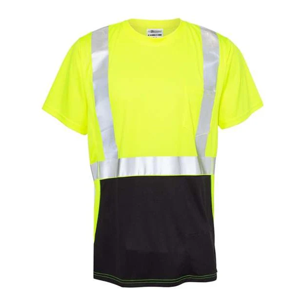 Kishigo - Mens 9162 Black Bottom Class 2 T-Shirt - Image 2