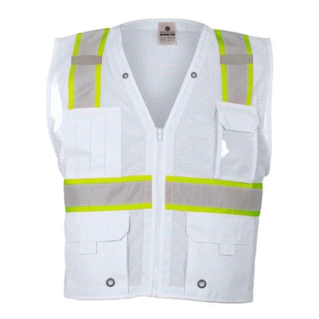 Kishigo - Mens B100-111 Ev Series Enhanced Visibility Multi-Pocket Mesh Vest - Image 21