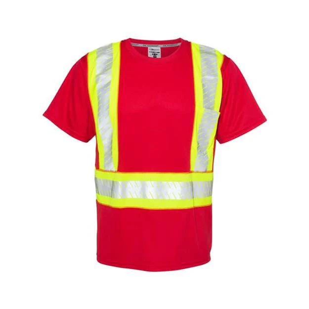 Kishigo - Mens B200-204 Ev Series Enhanced Visibility Contrast Pocket T-Shirt - Image 7