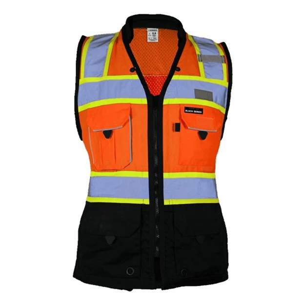 Kishigo - Womens S5021-5022 Premium Black Series Heavy Duty Surveyors Vest - Image 2