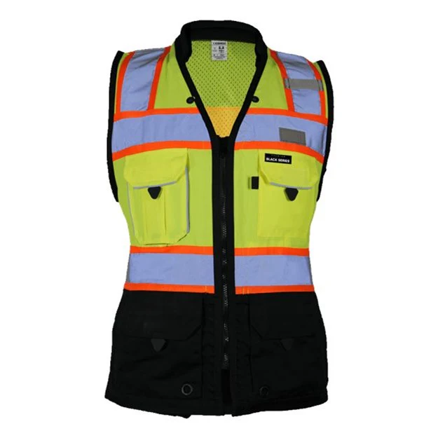 Kishigo - Womens S5021-5022 Premium Black Series Heavy Duty Surveyors Vest - Image 3