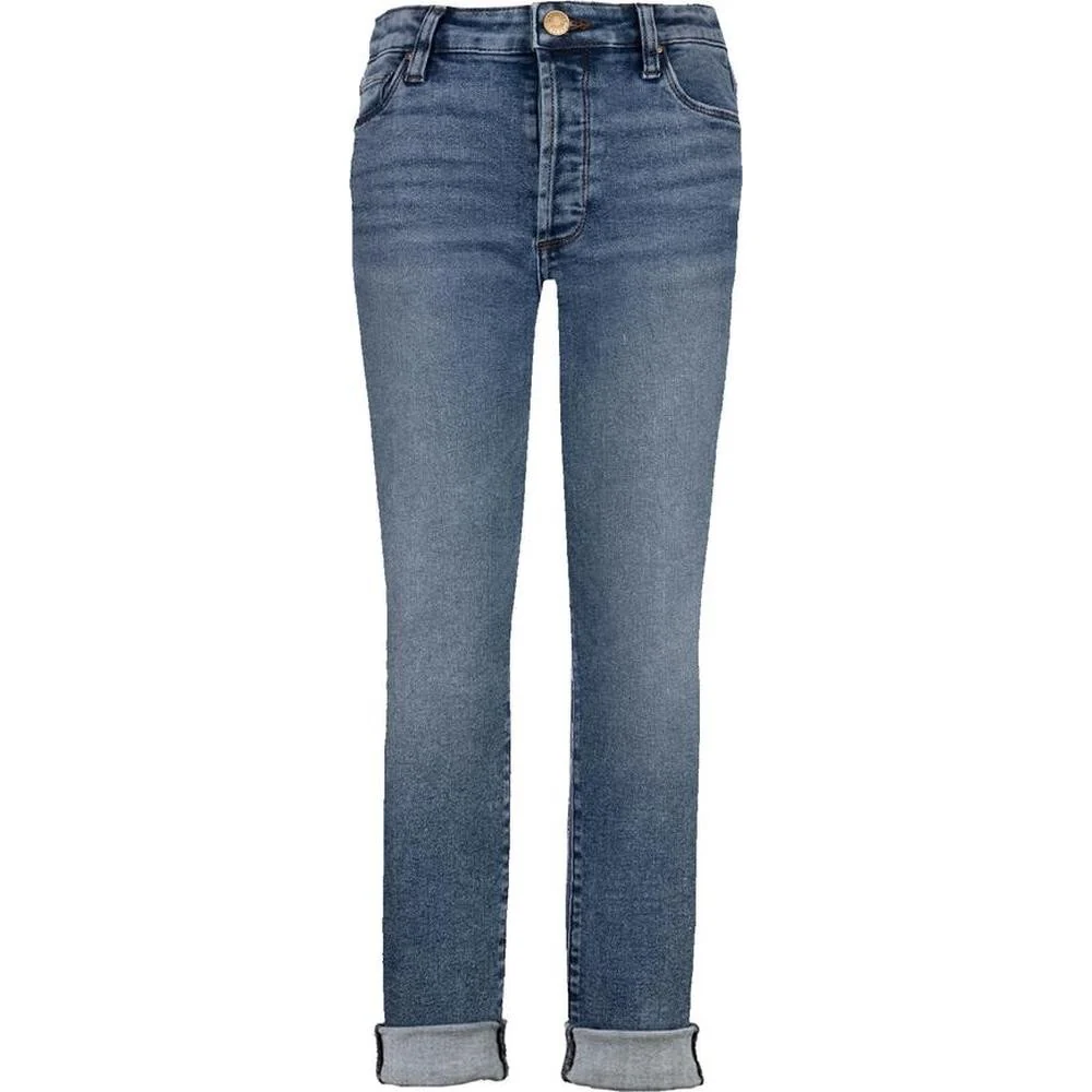 KUT From The Kloth - Womens Catherine High Rise Boyfriend Roll Up Pants