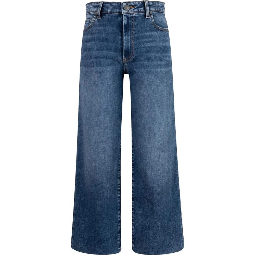 KUT From The Kloth - Womens Charlotte High Rise Culottes With Raw Hem Pants