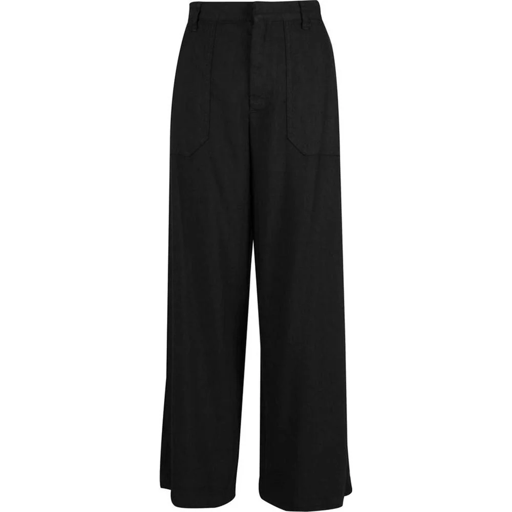 KUT From The Kloth - Womens Topaz High Rise Wide Leg Pant Porkchop Pockets Pants - Image 2