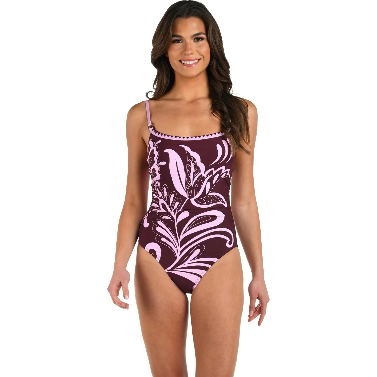 La Blanca - Womens Fiji Lingerie Maillot One Piece Swimsuit