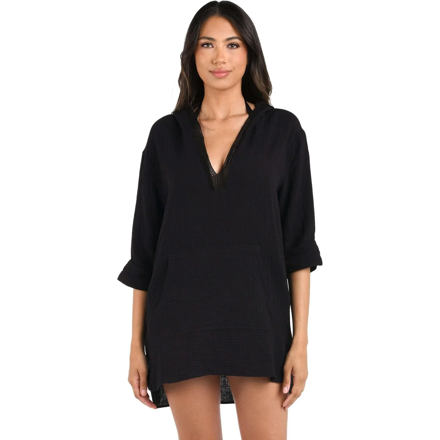 La Blanca - Womens Seaside Hoodie Cover Up - Image 5