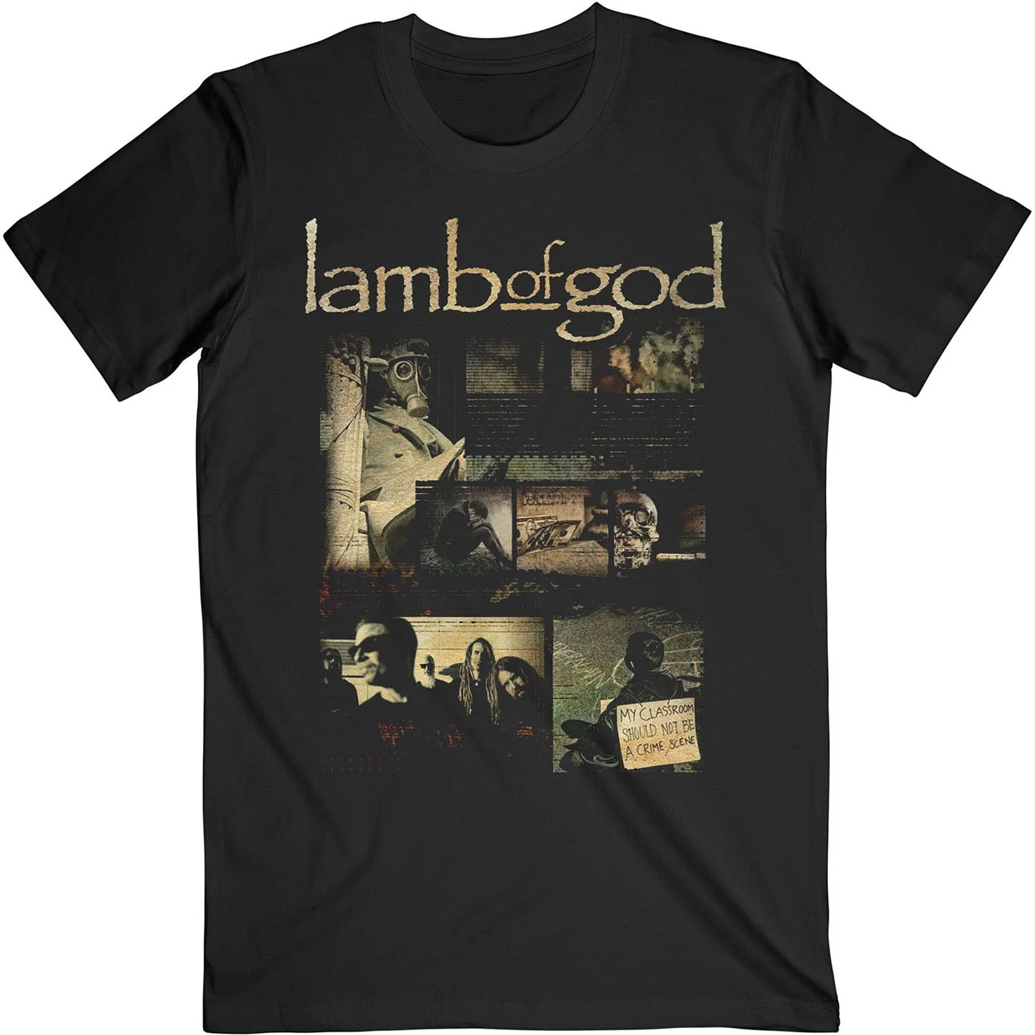 Lamb Of God - Unisex Album Collage T-Shirt - Image 3