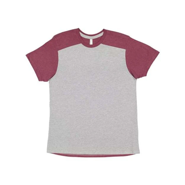 Lat - Mens 6911 Forward Shoulder Fine Jersey Tee - Image 6