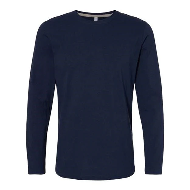 Lat - Mens 6918 Fine Jersey Long Sleeve Tee - Image 12