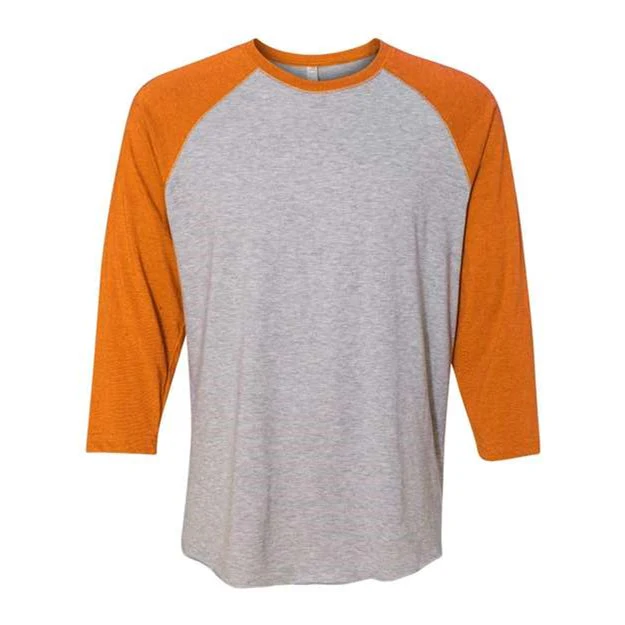 Lat - Mens 6930 Baseball Fine Jersey Tee - Image 20