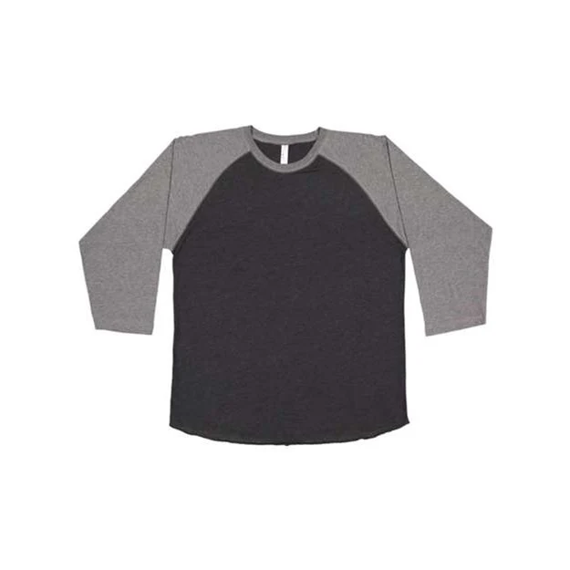 Lat - Mens 6930 Baseball Fine Jersey Tee - Image 33