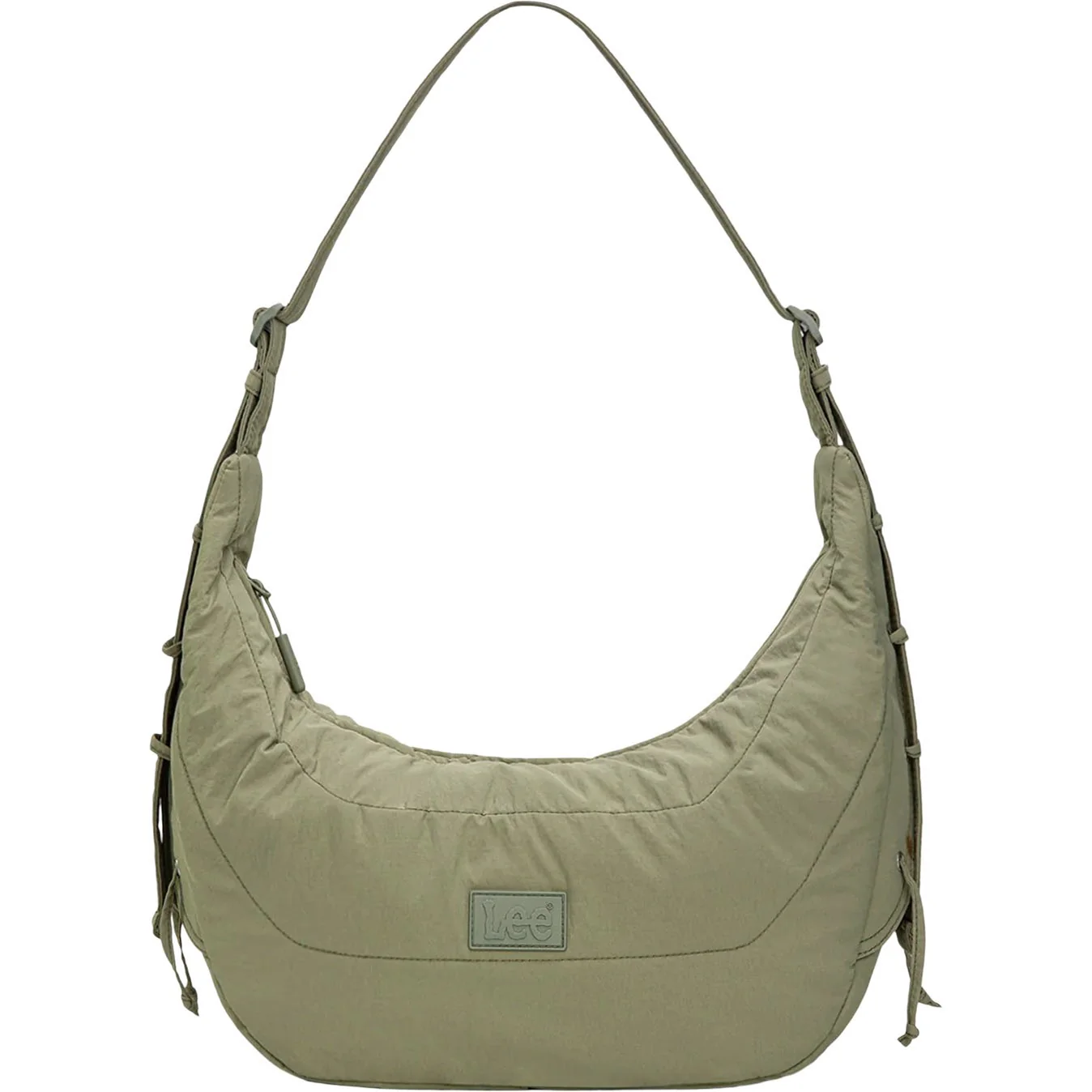 Lee - Womens Lace-Up Hobo Shoulder/Crossbody Bag - Image 3