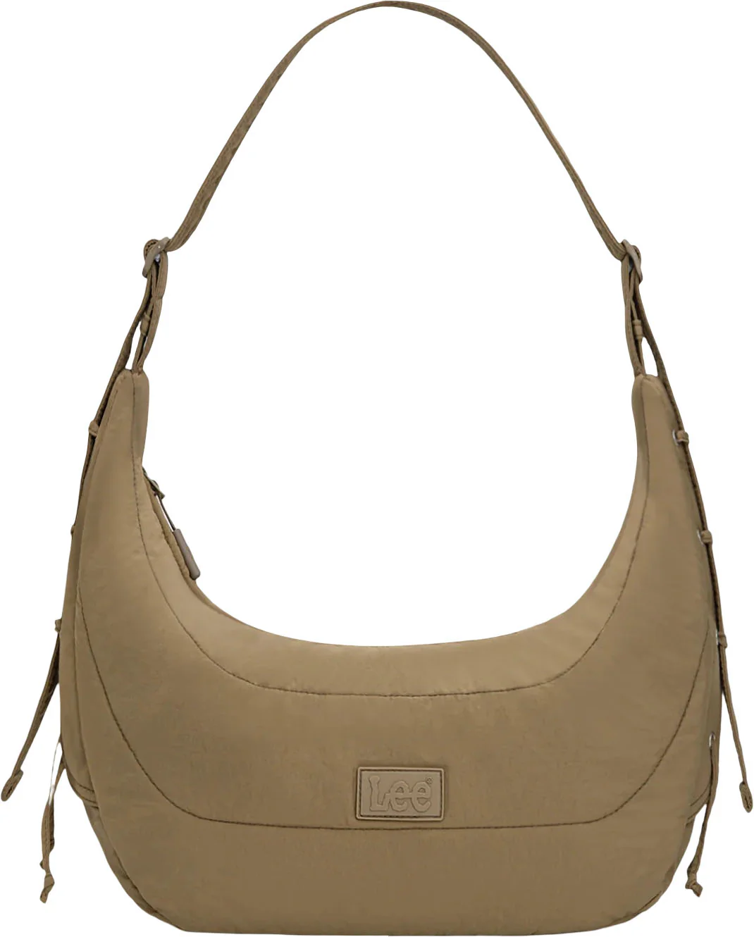 Lee - Womens Lace-Up Hobo Shoulder/Crossbody Bag - Image 8