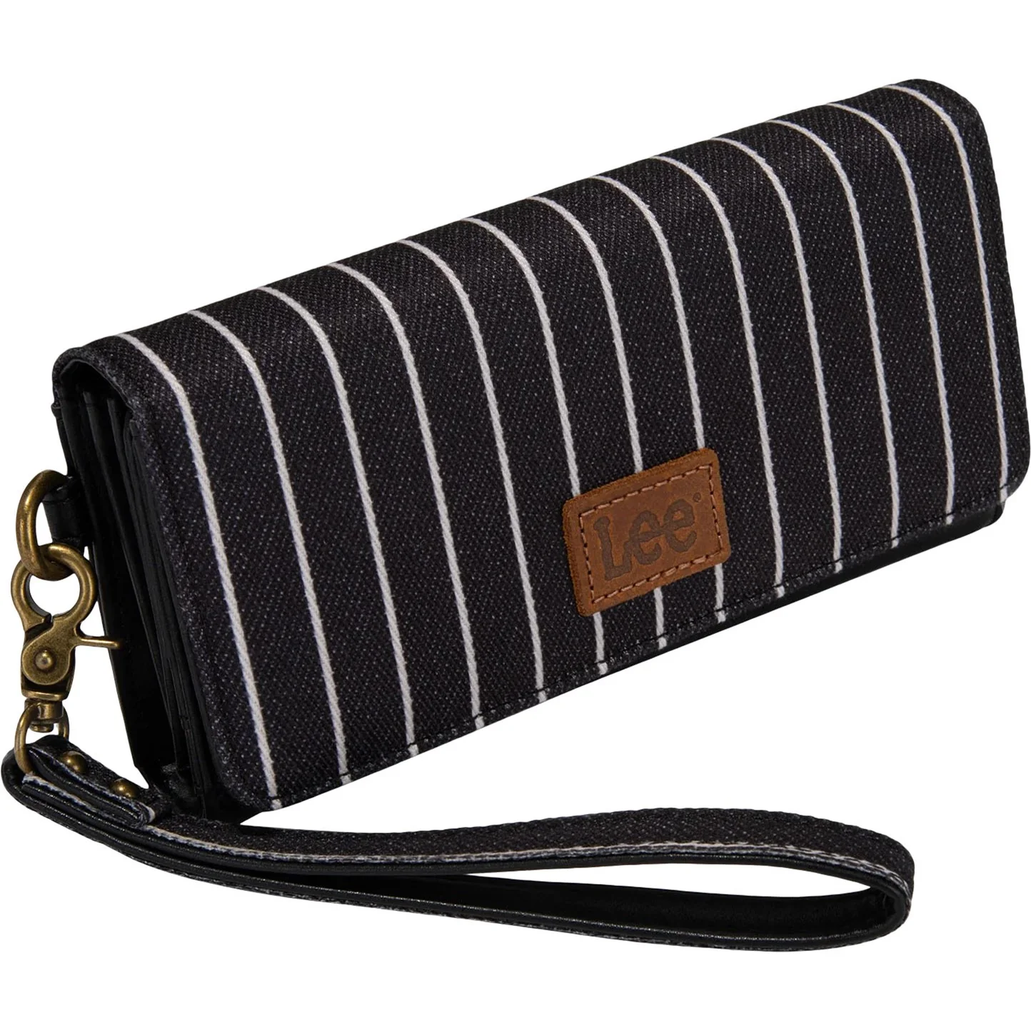 Lee - Womens Striped Collection Trifold Wallet/Wristlet