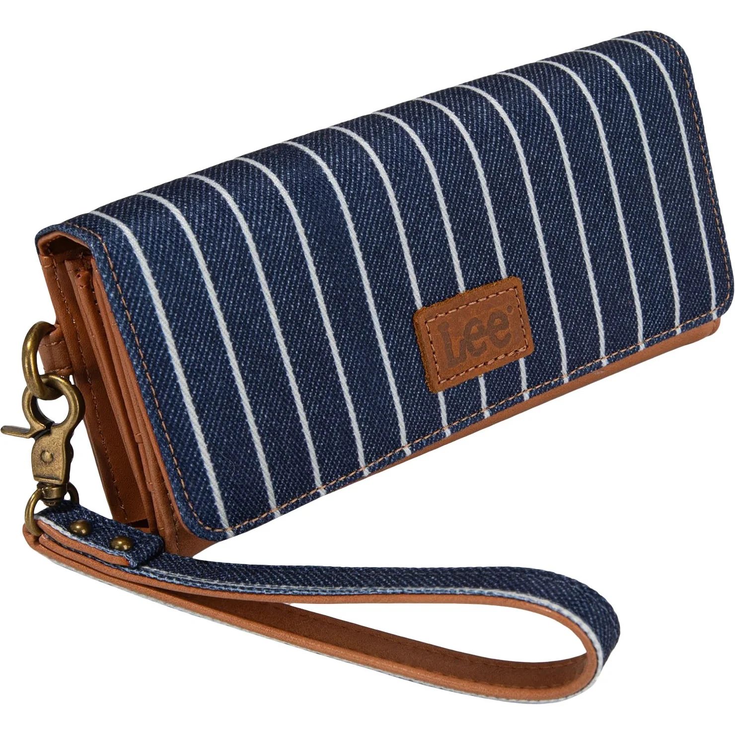 Lee - Womens Striped Collection Trifold Wallet/Wristlet - Image 3