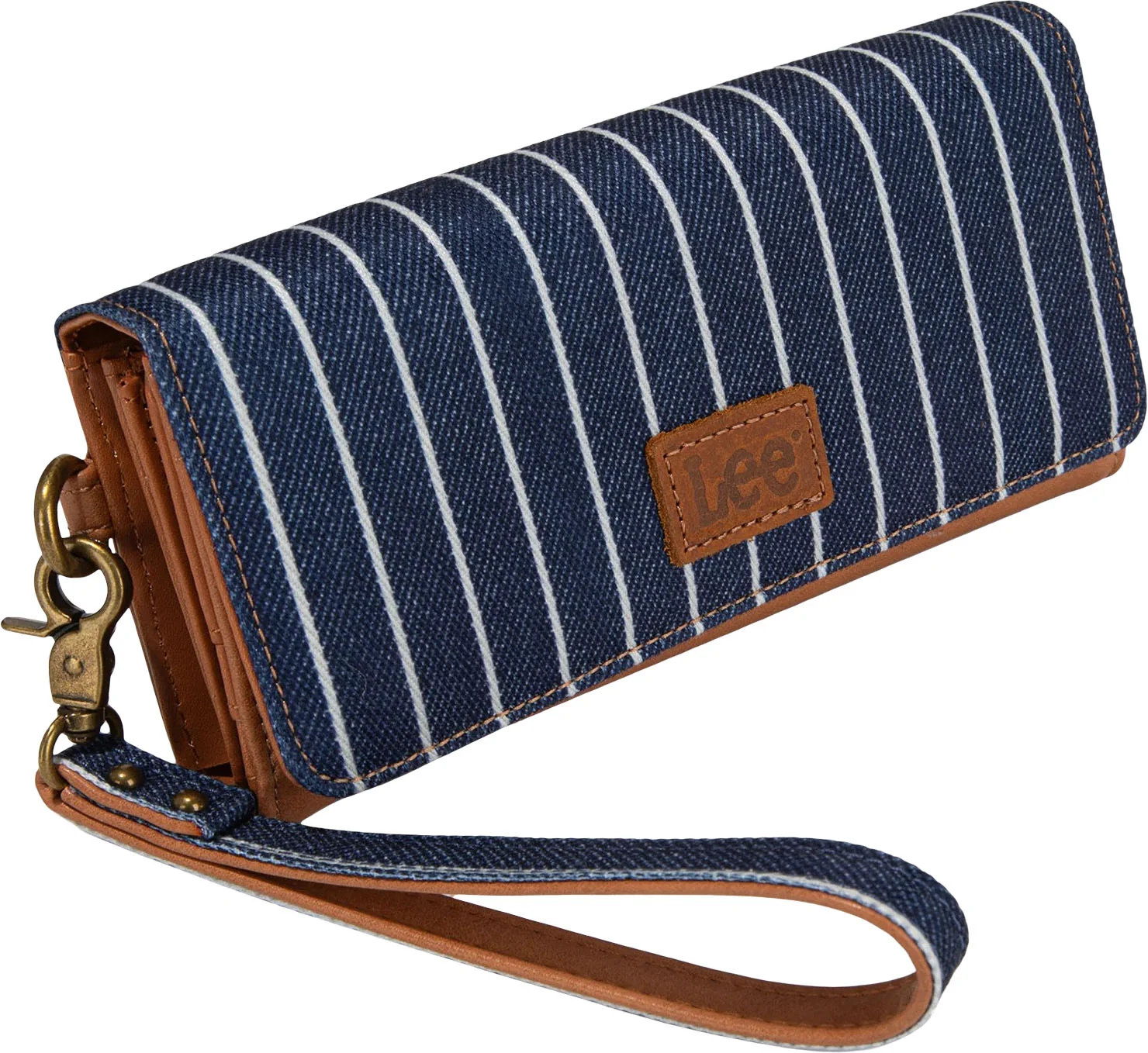 Lee - Womens Striped Collection Trifold Wallet/Wristlet - Image 6