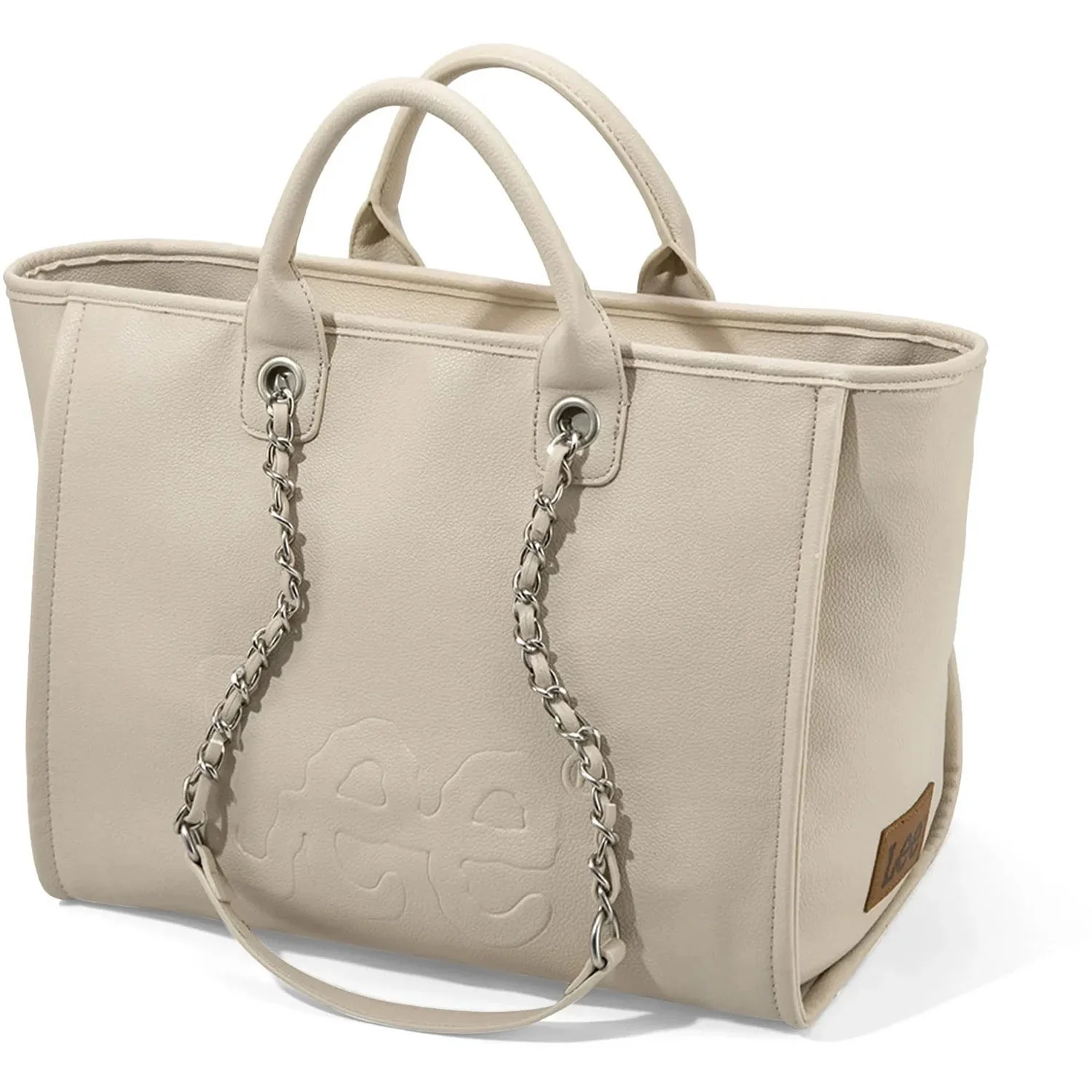 Lee - Womens Top Handle/Chain Strap Wide Tote - Image 7