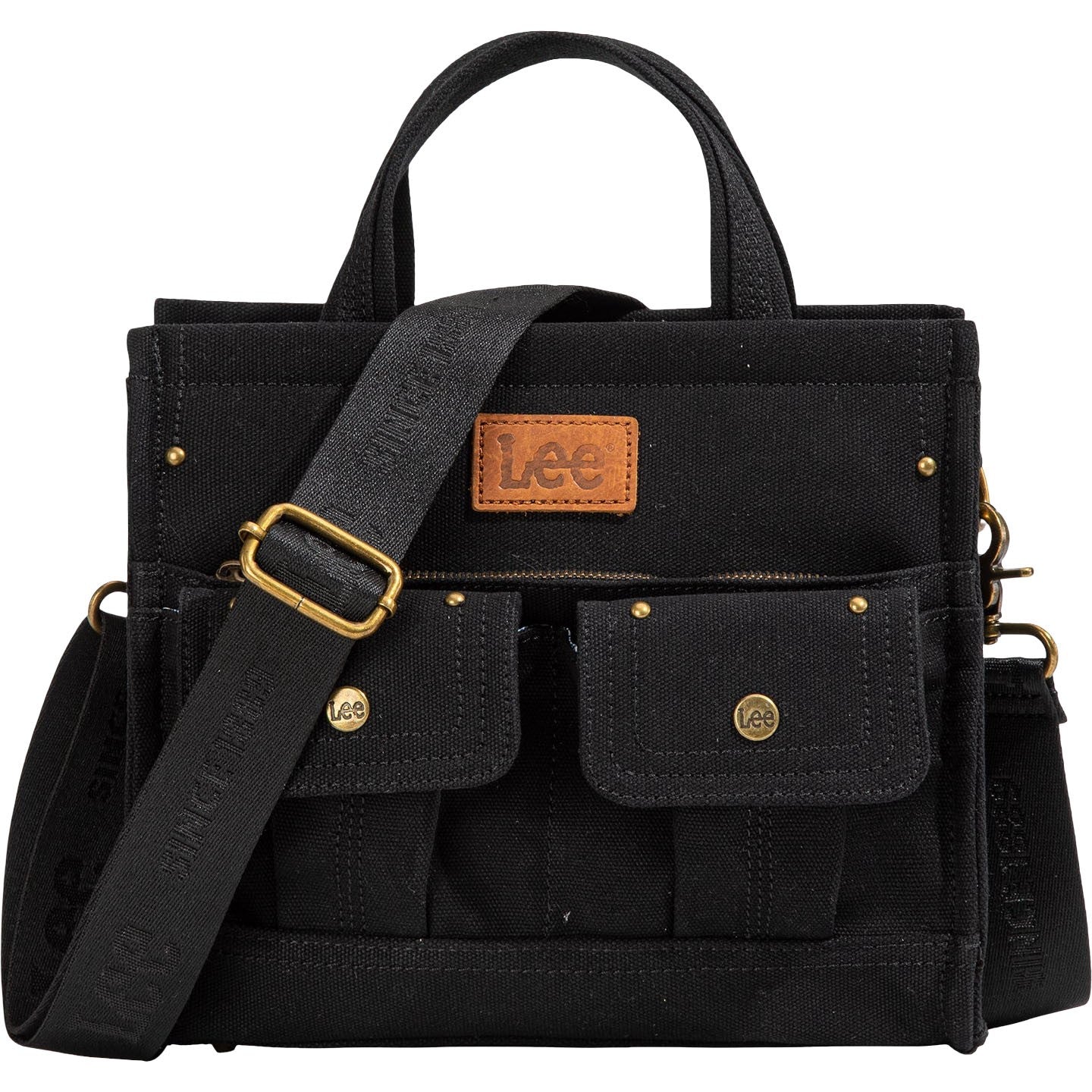 Lee - Womens Waxed Canvas Tote/Crossbody Bag