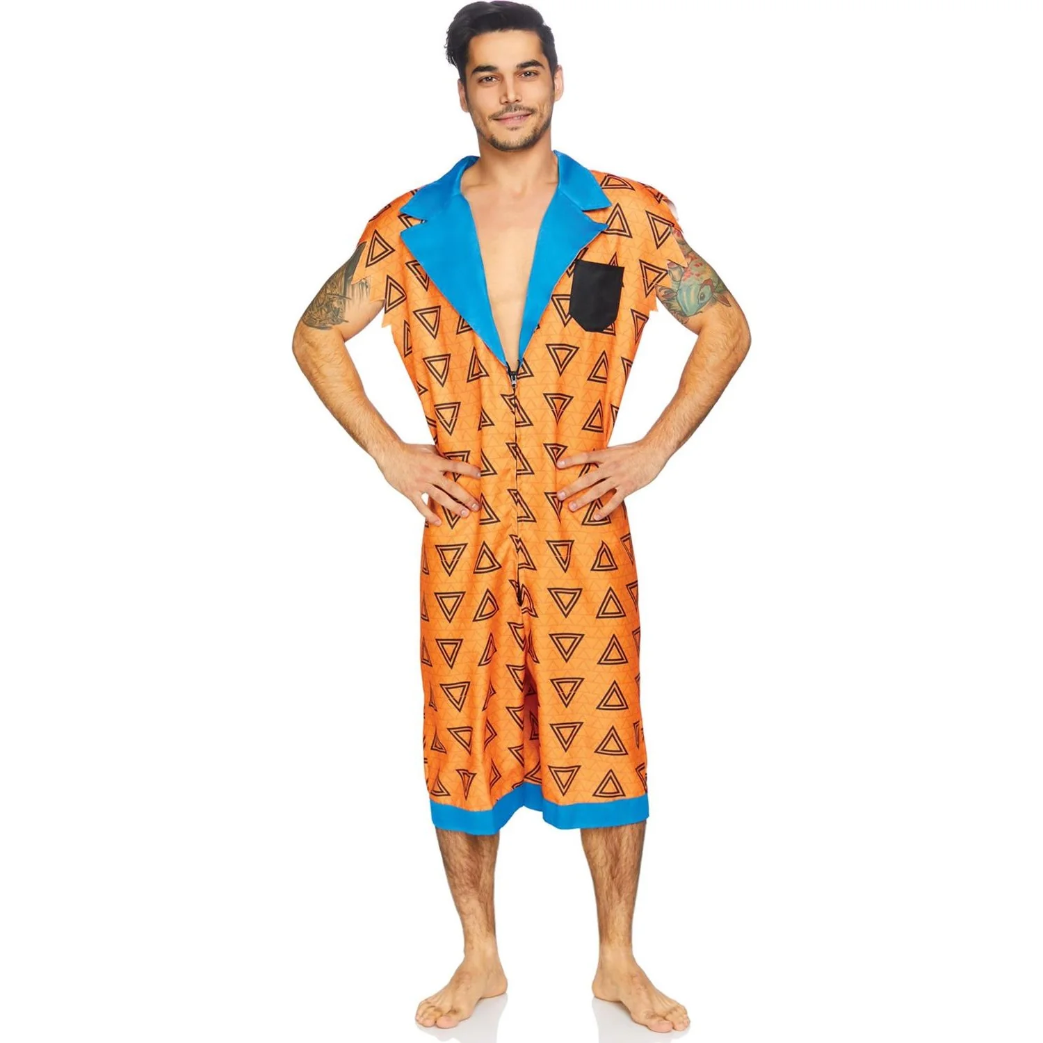 Leg Avenue - Mens 1 Piece Bedrock Bro Costume