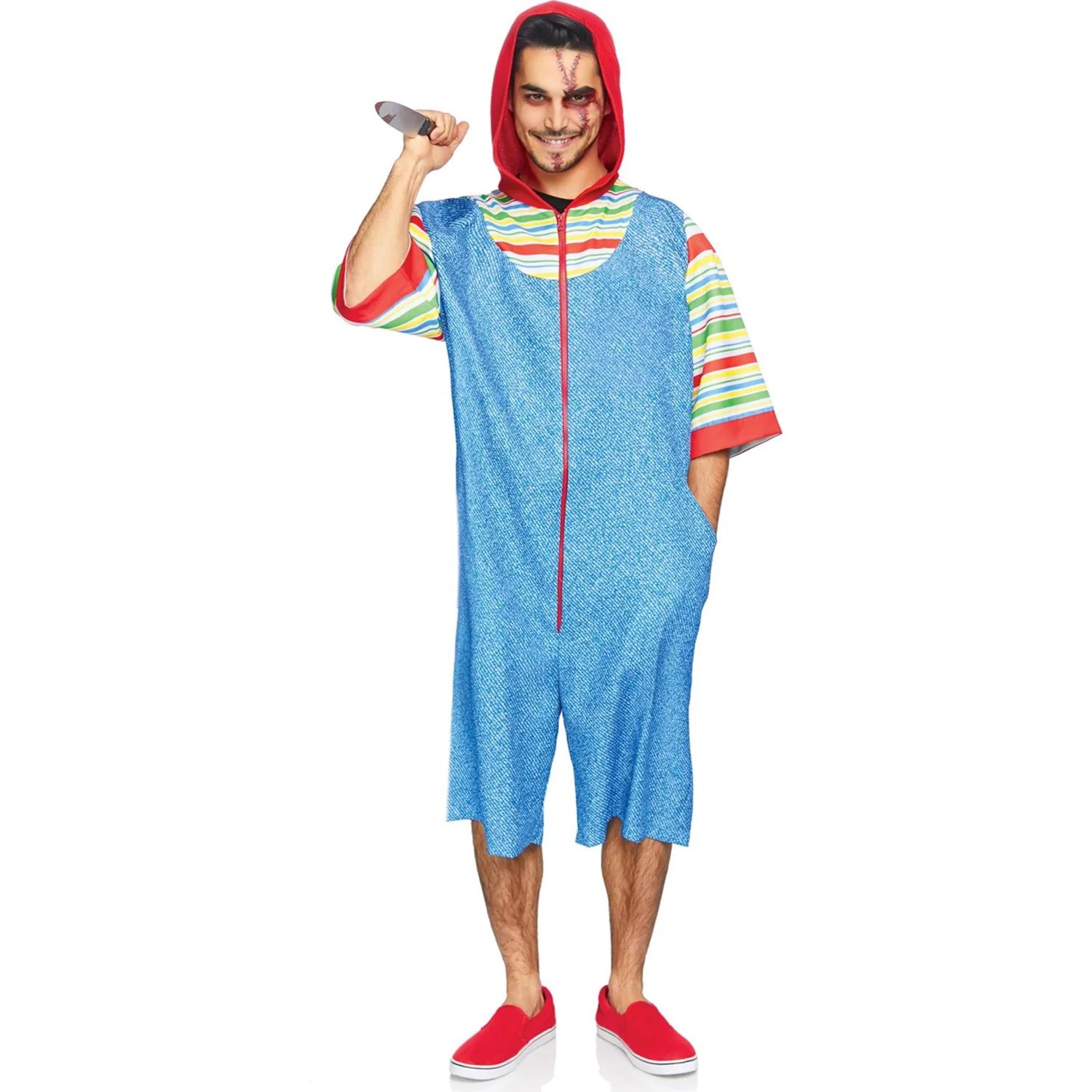 Leg Avenue - Mens 1 Piece Creepy Killer Costume
