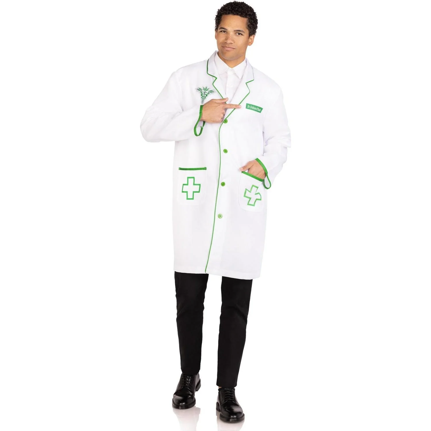 Leg Avenue - Mens 1 Piece Dr. Graham O'Hash Costume