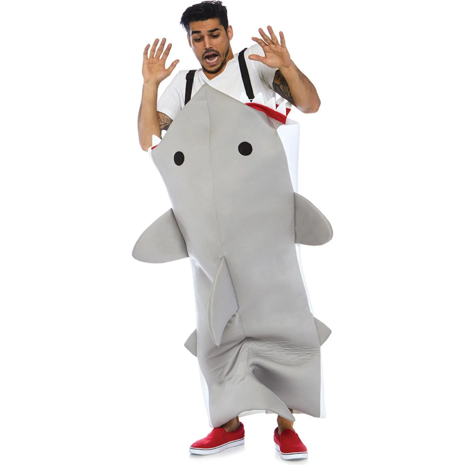 Leg Avenue - Mens 1 Piece Shark Attack Costume