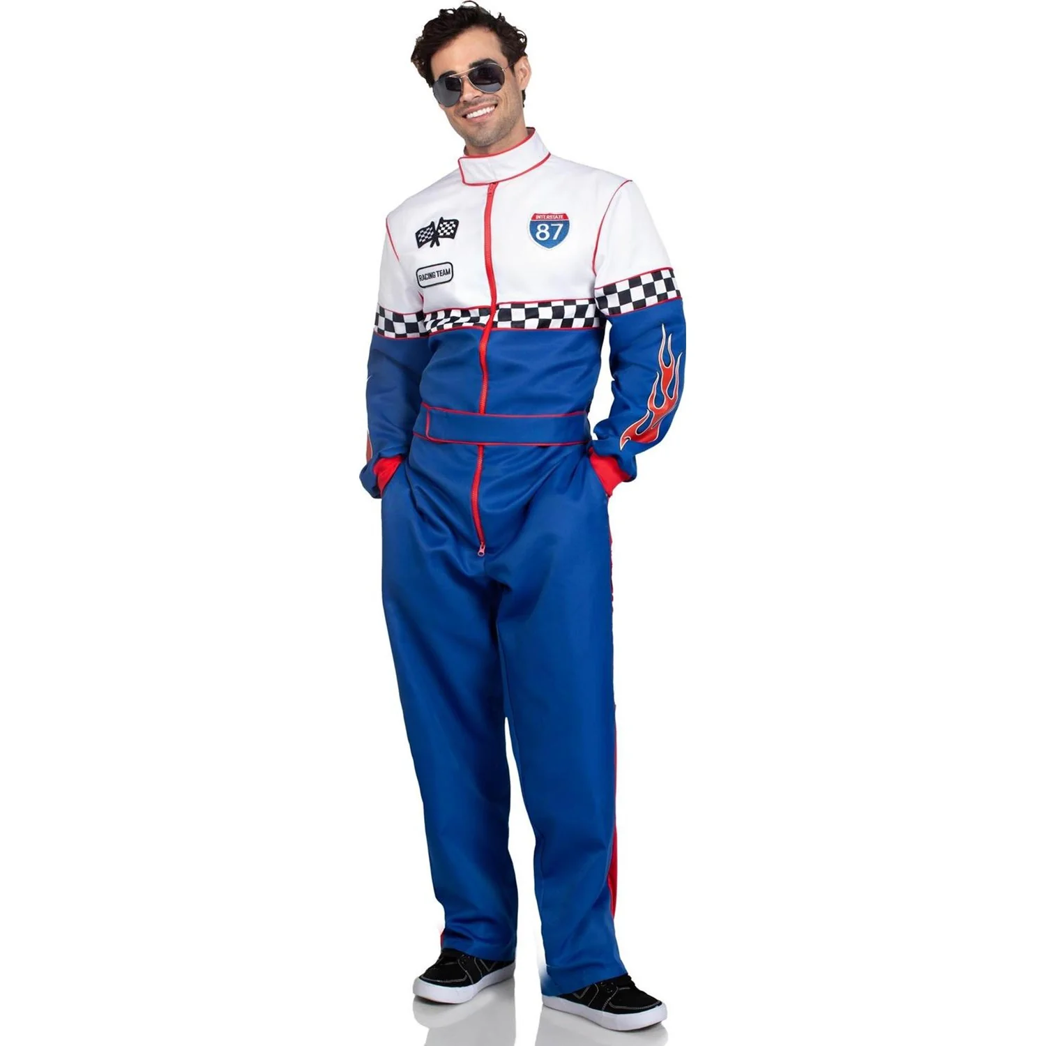 Leg Avenue - Mens 1 Piece Speedway Racer Costume