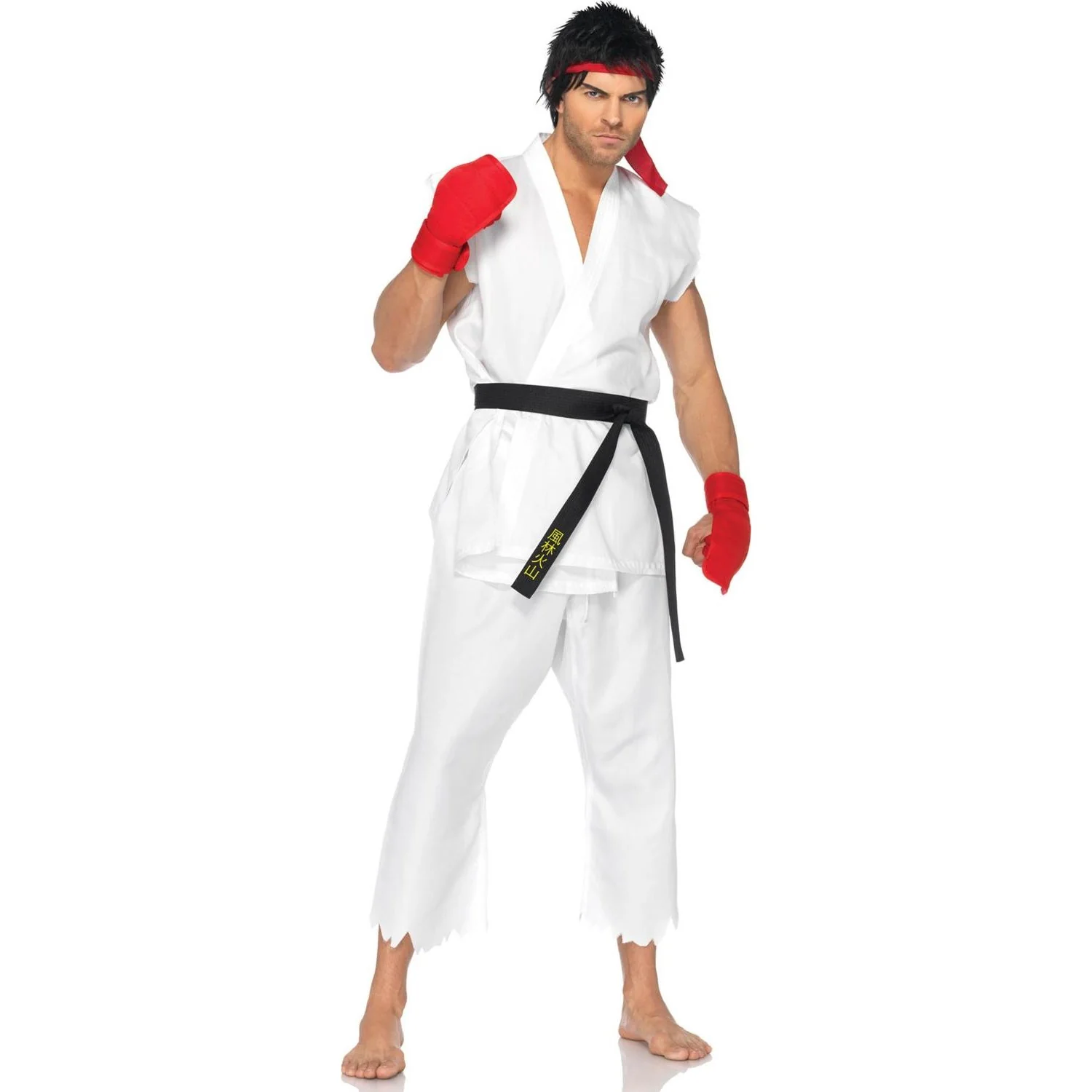 Leg Avenue - Mens 5 Piece Street Fighter Ryu Costume