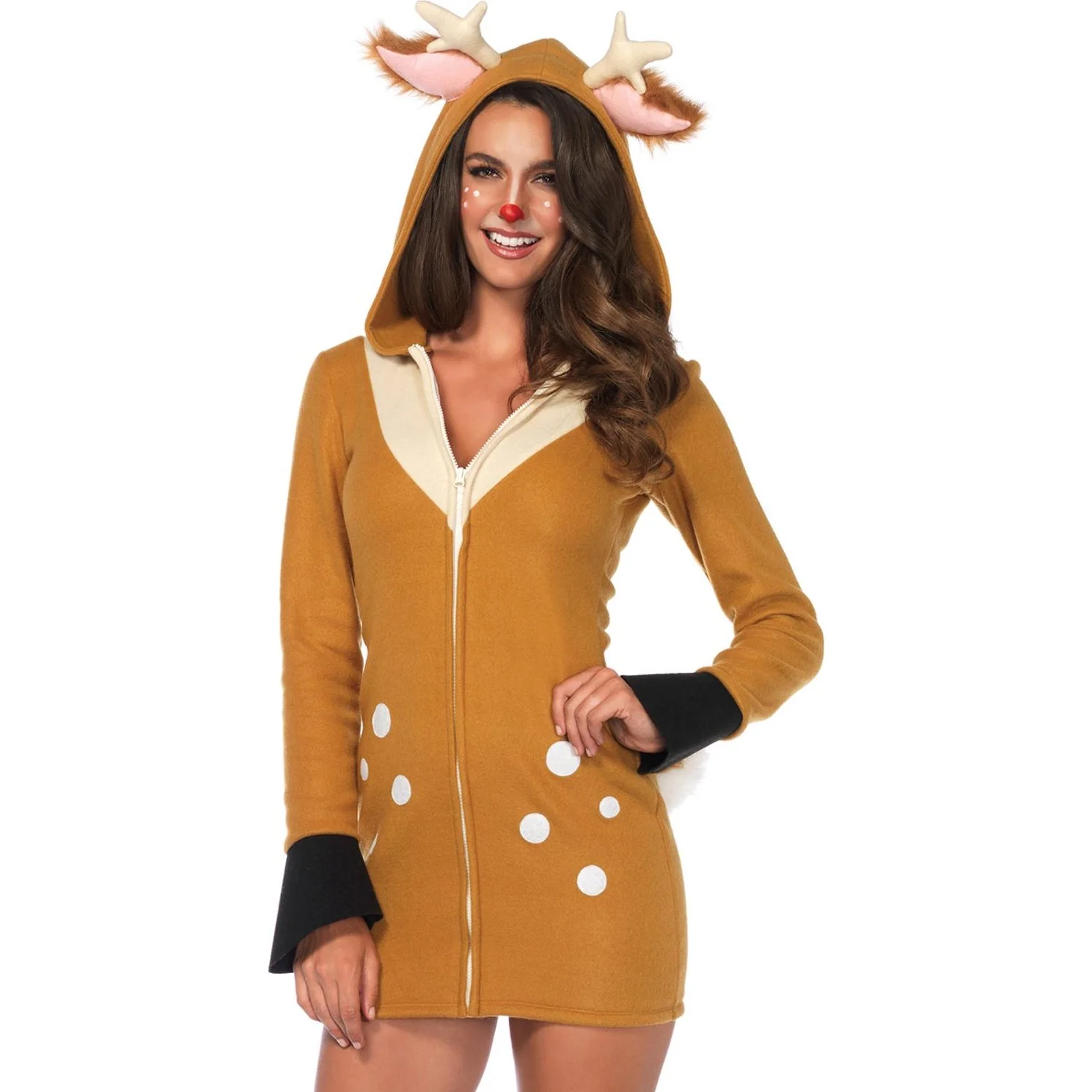 Leg Avenue - Womens 1 Piece Cozy Fawn Costume - Image 2