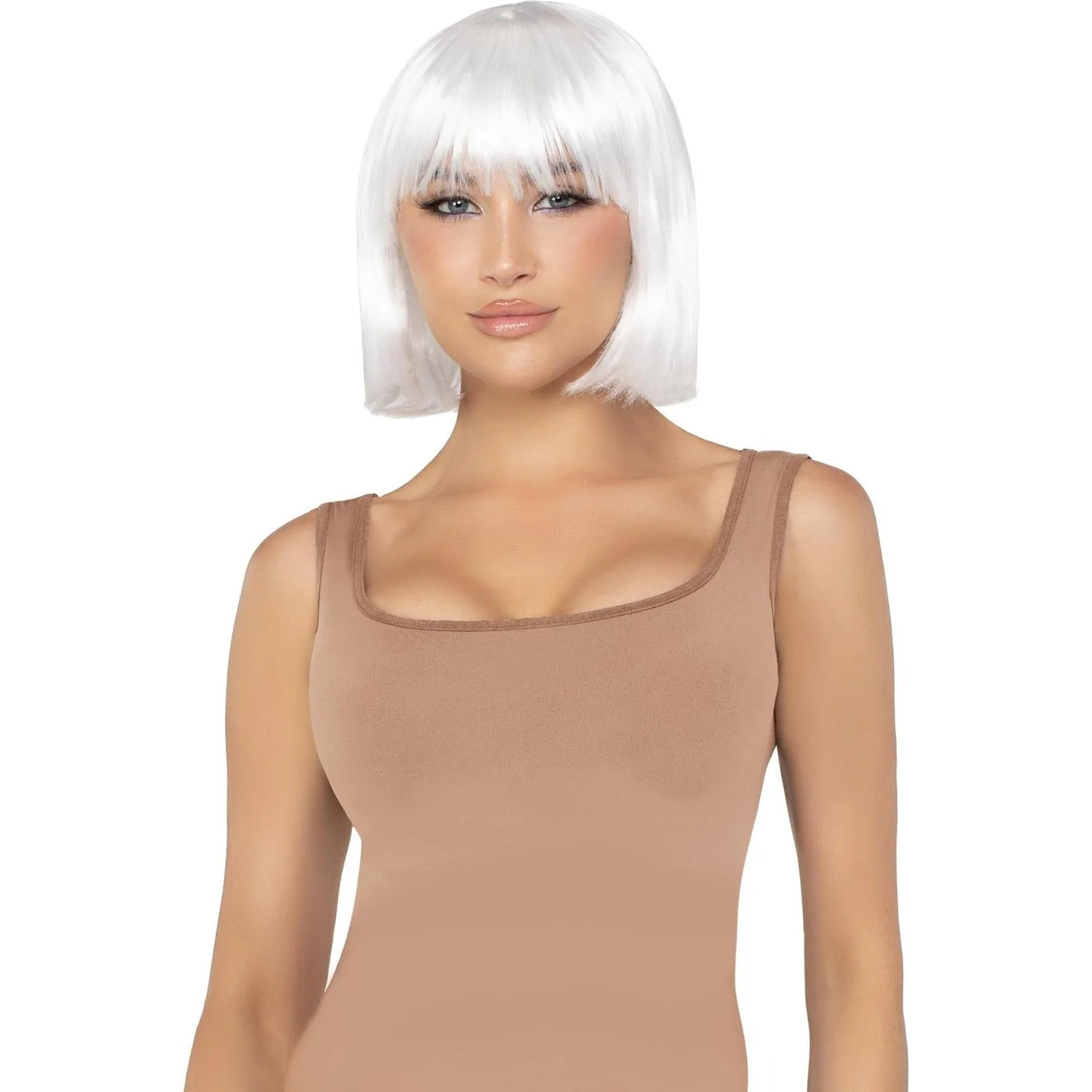 Leg Avenue - Womens 13 Inch Pearlescent Short Bob Wig - Image 2