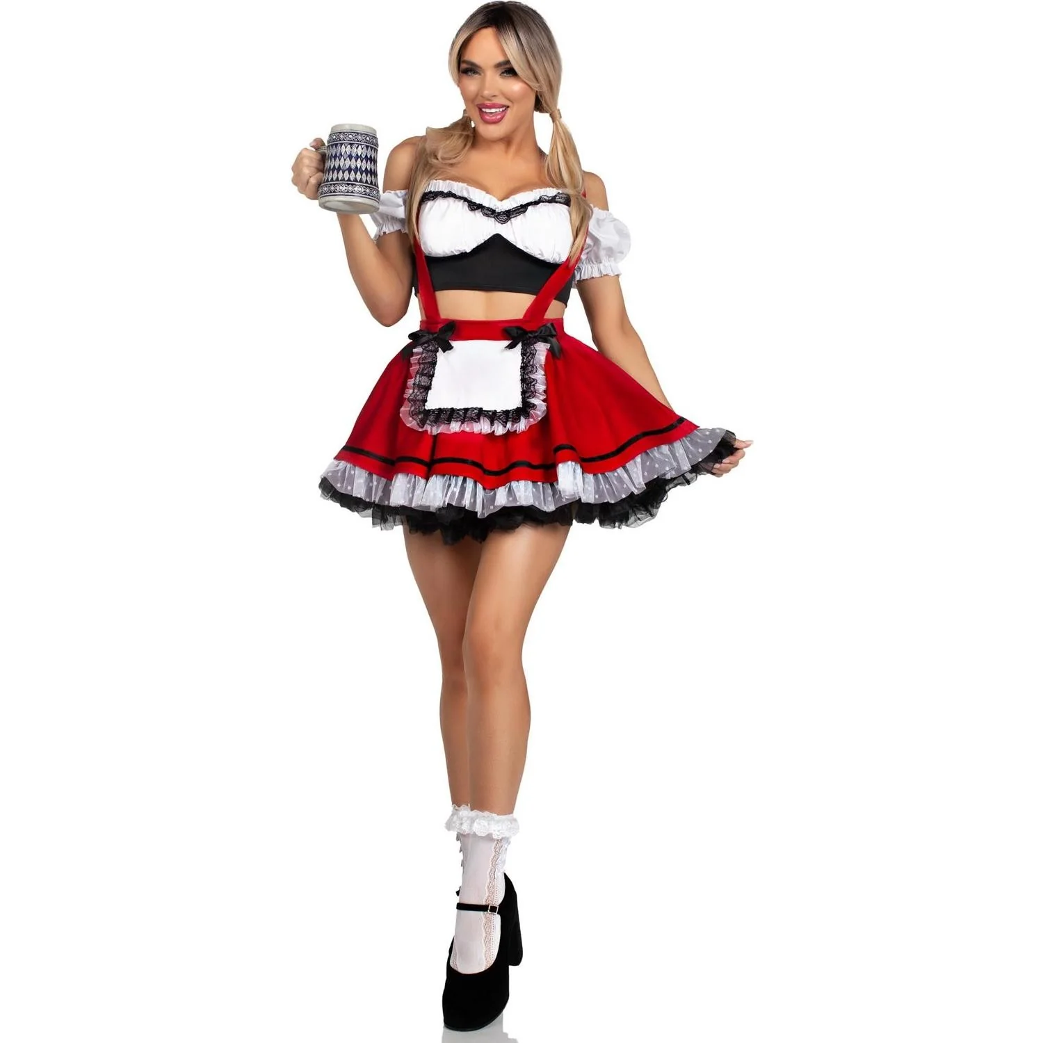 Leg Avenue - Womens 2 Piece Beerfest Babe Costume
