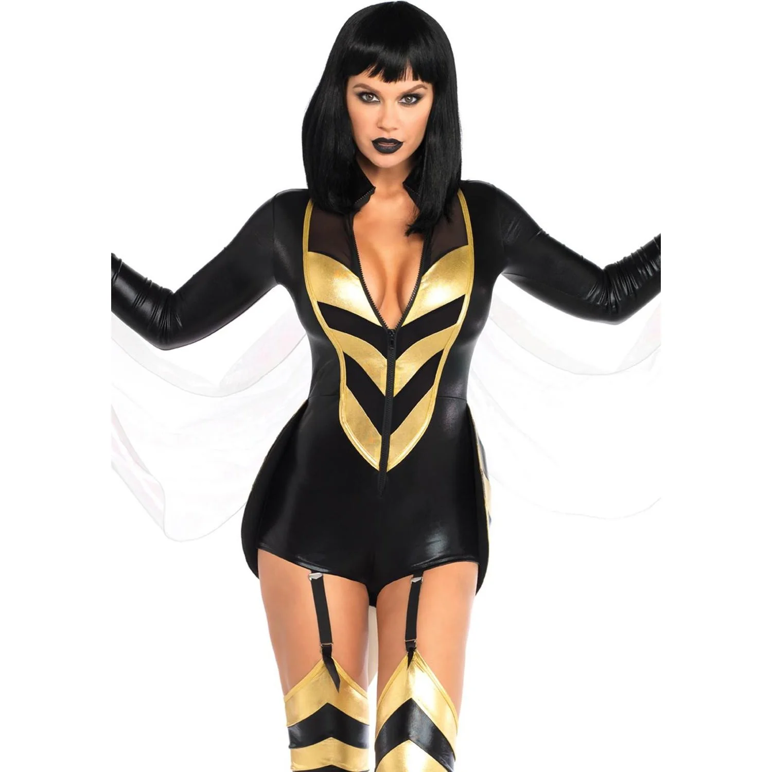 Leg Avenue - Womens 2 Piece Hornet Honey Costume - Image 2