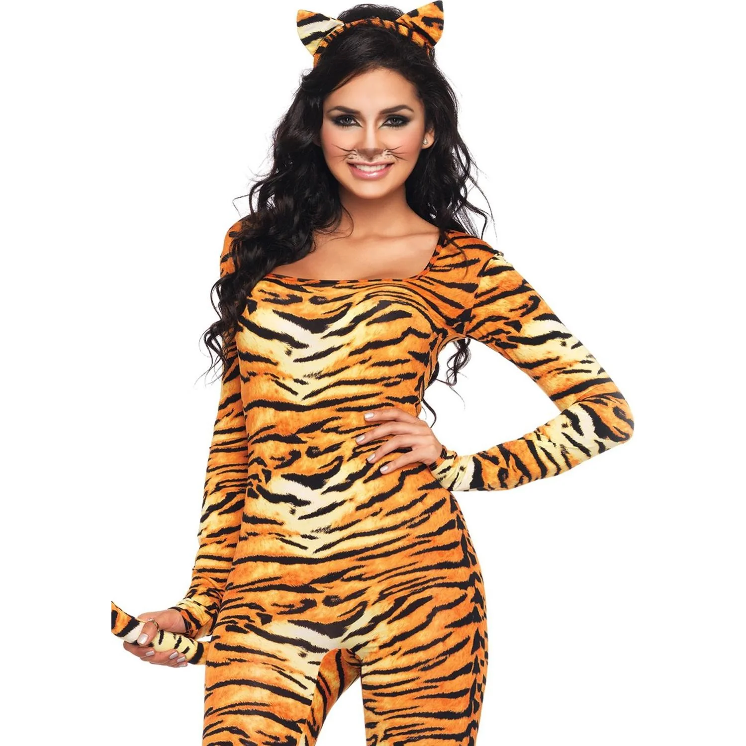 Leg Avenue - Womens 2 Piece Wild Tigress Costume - Image 2