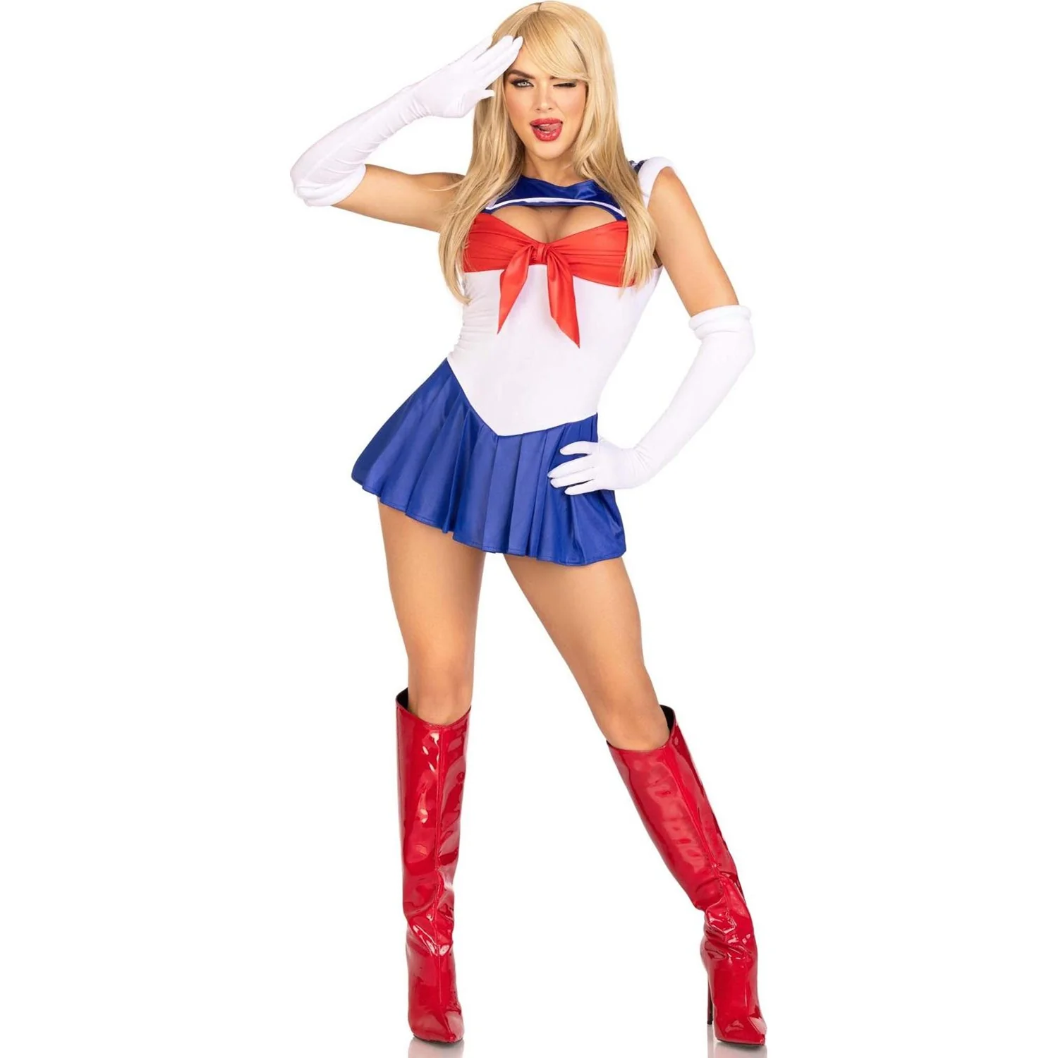 Leg Avenue - Womens 3 Piece Sexy Sailor Costume - Image 2