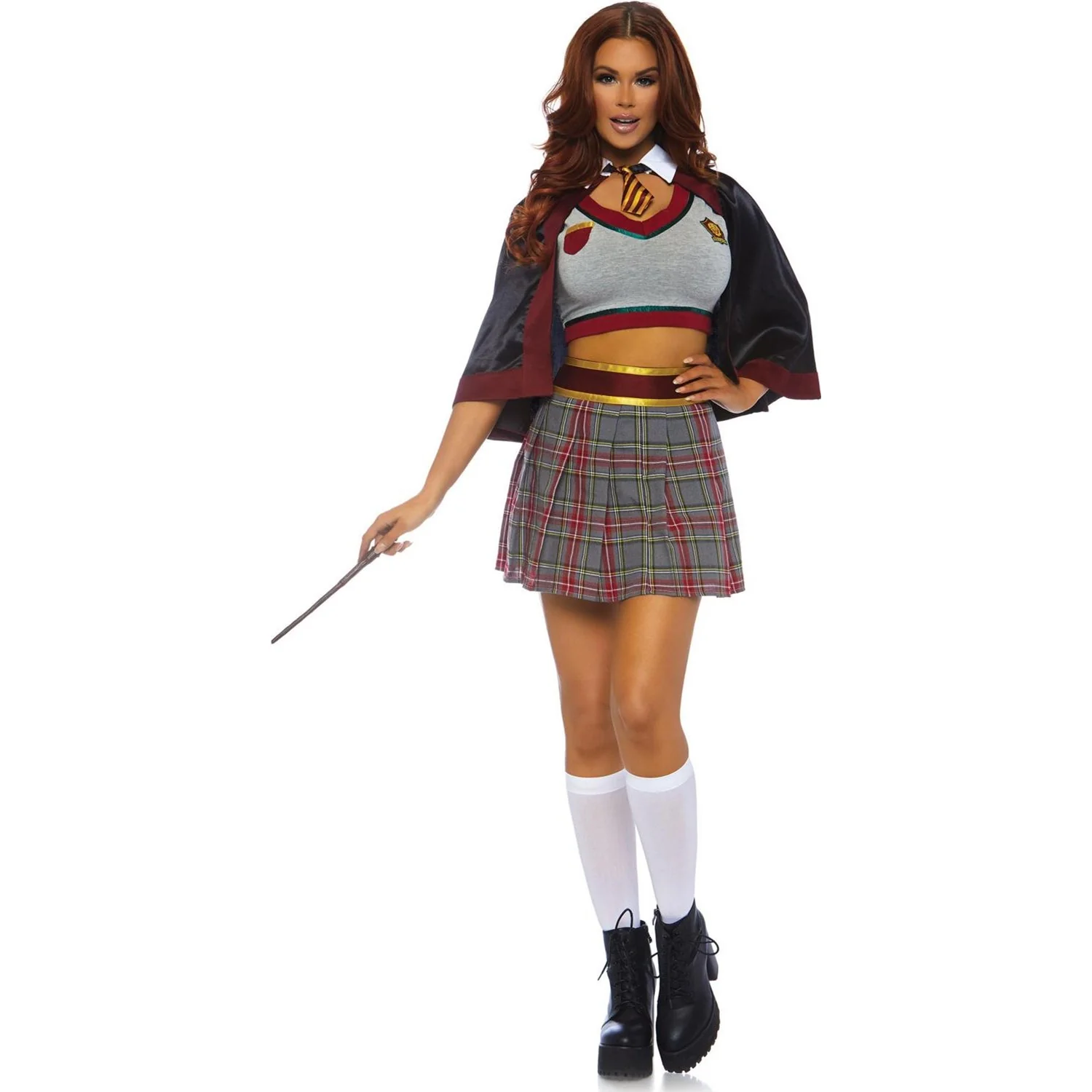 Leg Avenue - Womens 3 Piece Spellbinding School Girl Costume