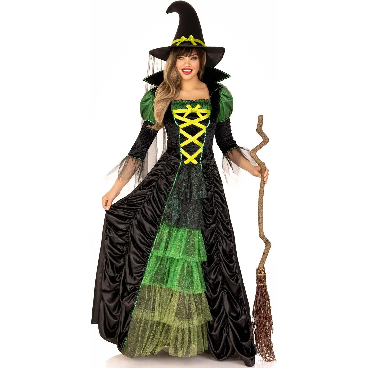Leg Avenue - Womens 3 Piece Storybook Witch Costume - Image 2