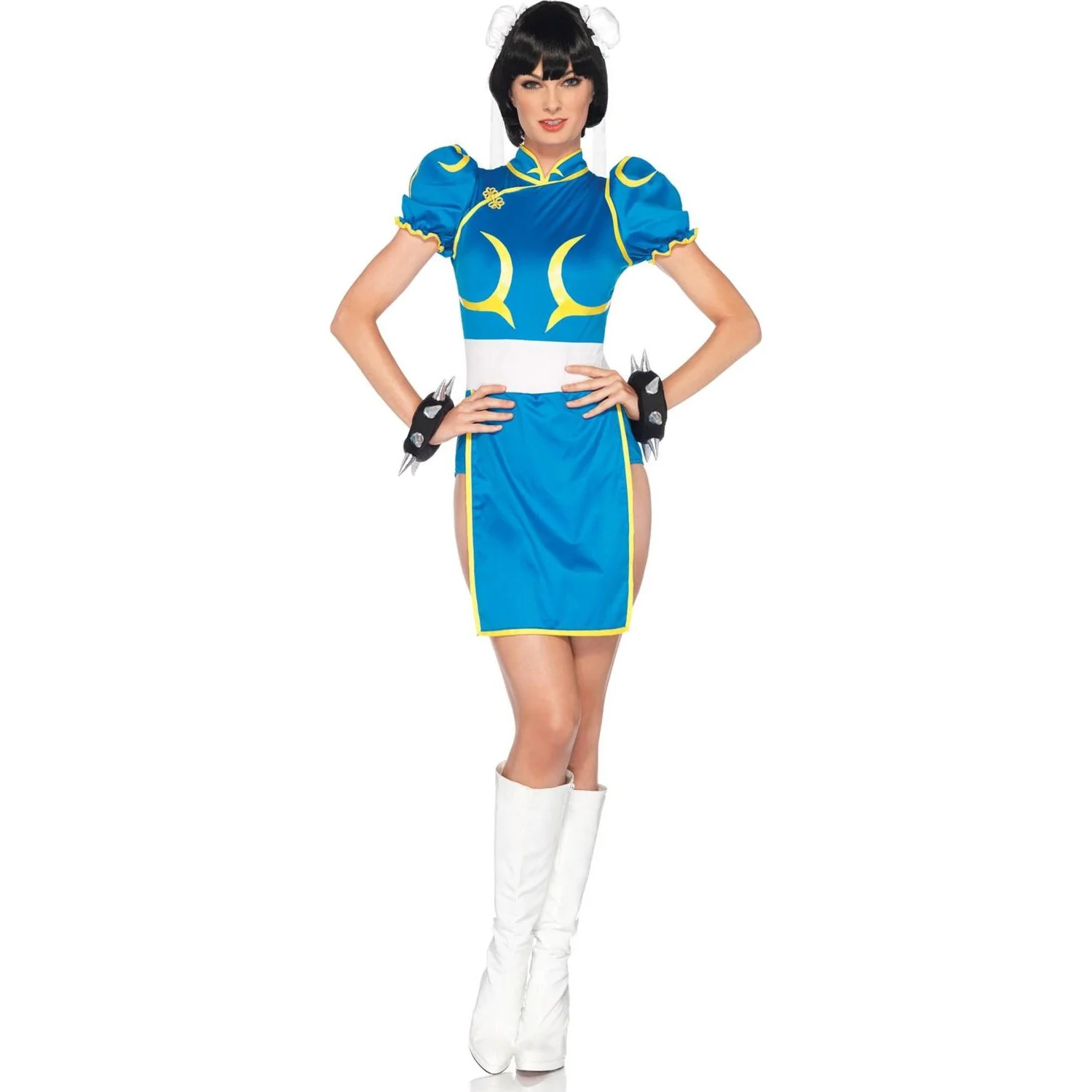 Leg Avenue - Womens 3 Piece Street Fighter Chun-Li Costume - Image 2