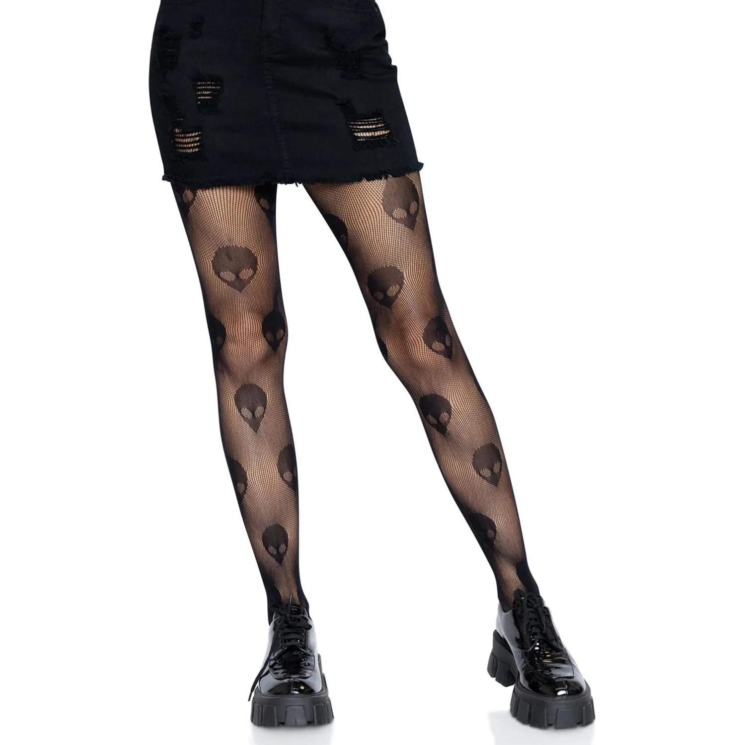 Leg Avenue - Womens Alien Net Tights - Image 3
