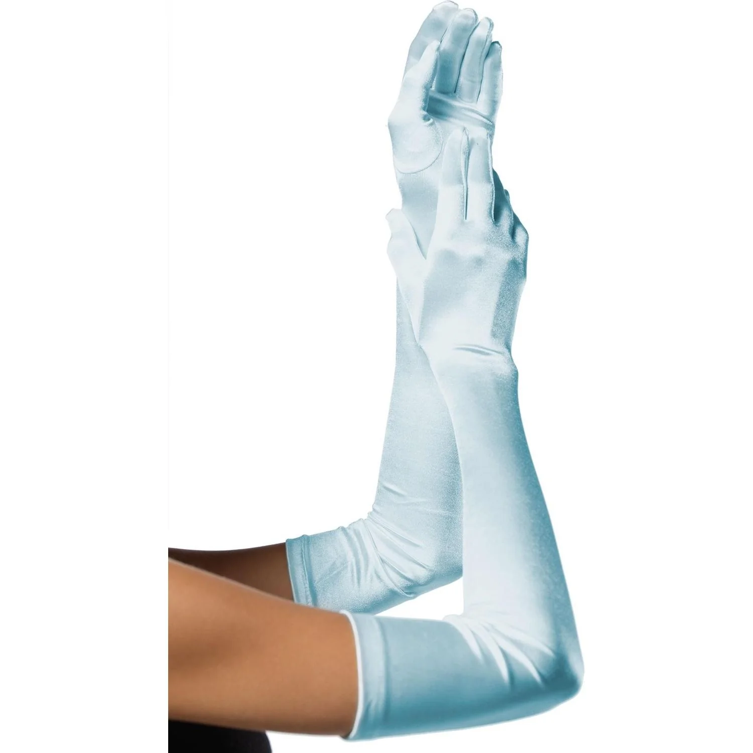 Leg Avenue - Womens Extra Long Satin Gloves - Image 4