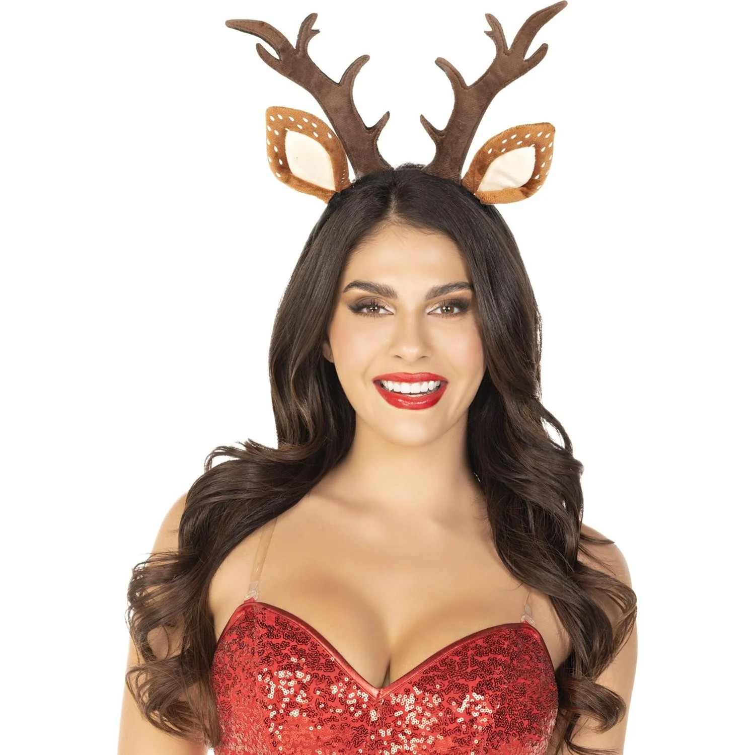Leg Avenue - Womens Fawn Ear Antler Headband - Image 2