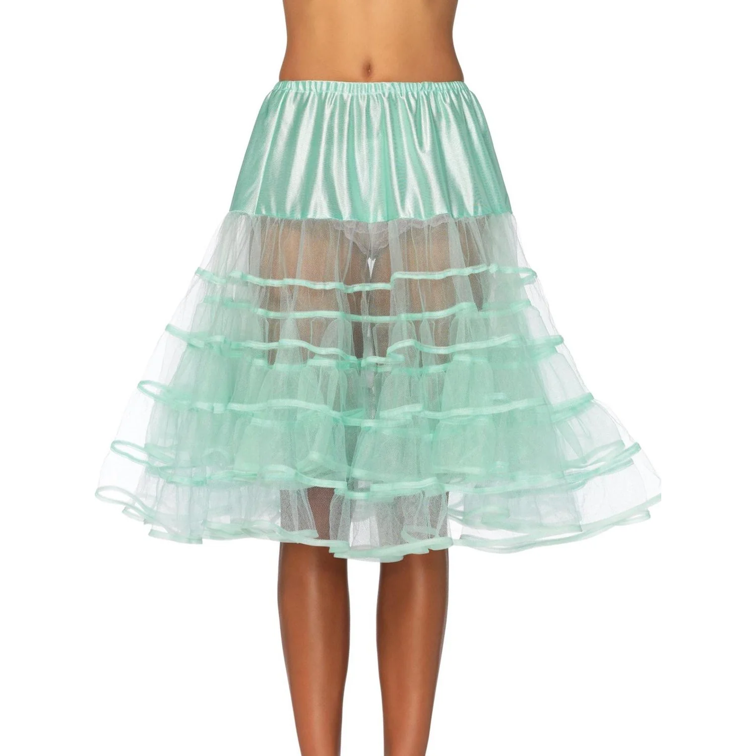 Leg Avenue - Womens Knee Length Petticoat Skirt - Image 12