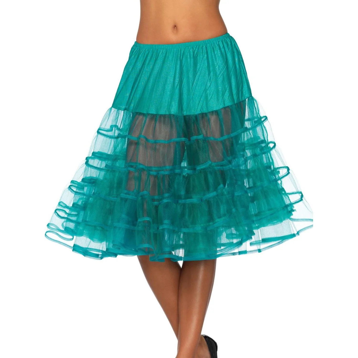 Leg Avenue - Womens Knee Length Petticoat Skirt - Image 19
