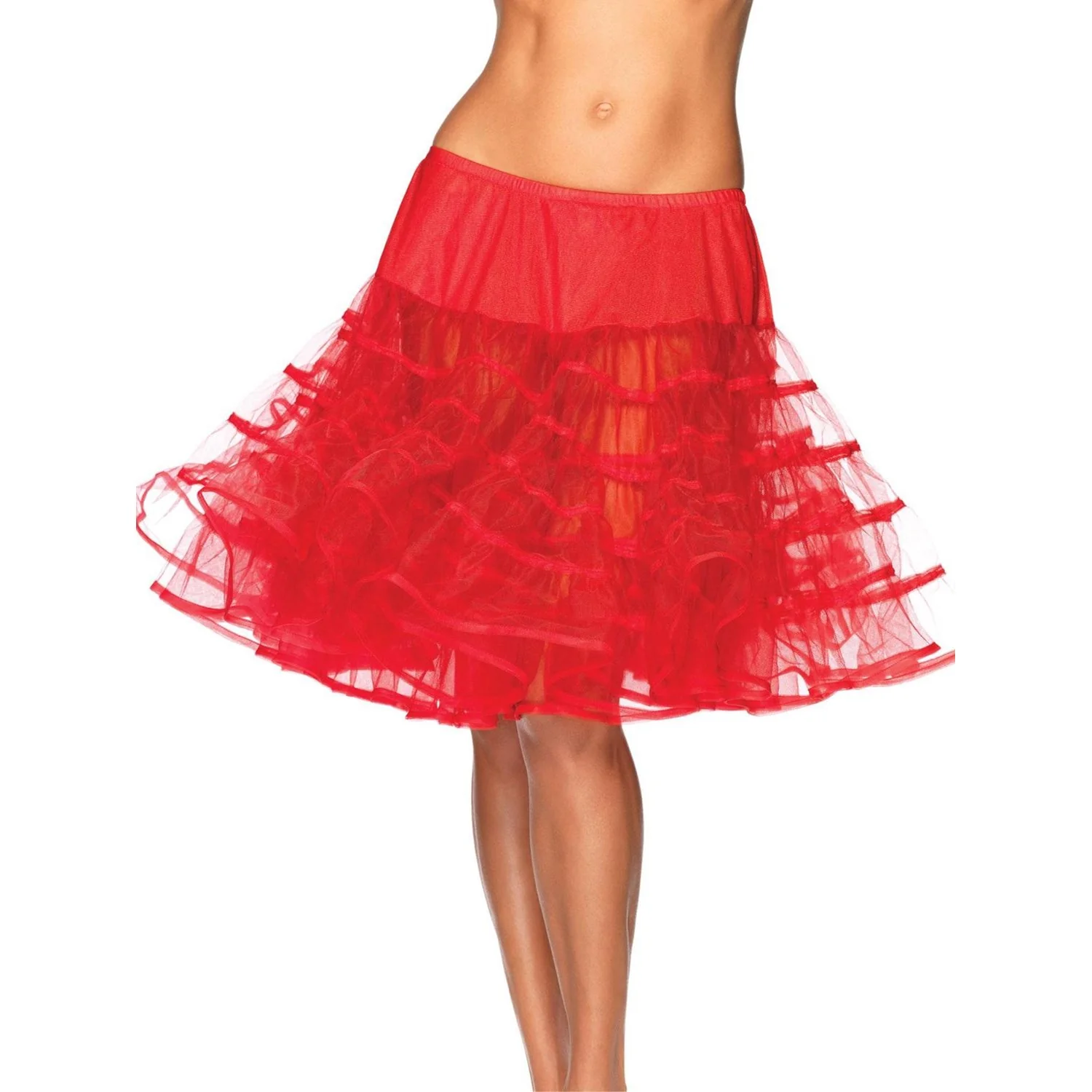 Leg Avenue - Womens Knee Length Petticoat Skirt - Image 2